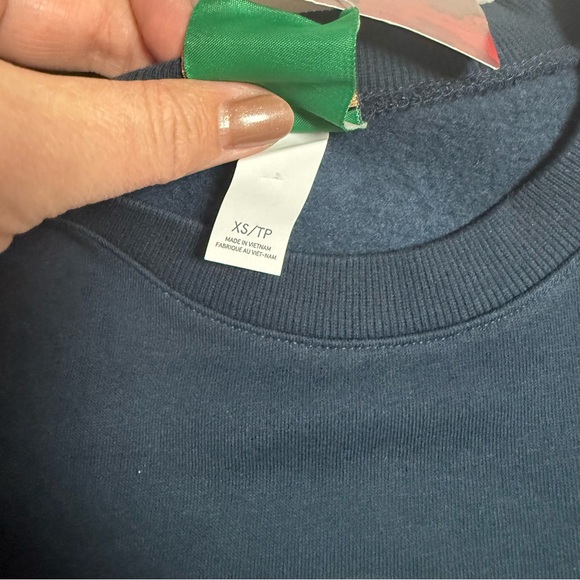 Moosejaw Men's Graphic Navy Crewneck Sweatshirt Size XS - Picture 4 of 5